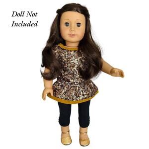 American Girl Golden Sparkle Outfit (Doll Not Included)
